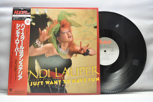 Cyndi lauper[신디 로퍼]-Girls just want to have funㅡ 중고 수입 오리지널 아날로그 LP