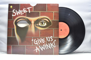 Sweet[스위트]- Give us a wink ㅡ 중고 수입 오리지널 아날로그 LP