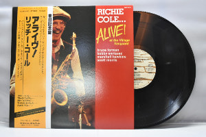 Richie Cole[리치 콜] - Alive! At The Village Vanguard ㅡ 중고 수입 오리지널 아날로그 LP