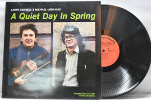 Larry Coryell &amp; Michał Urbaniak [래리 코리엘 &amp; 미하엘 우르바니악] - A Quiet Day In Spring ㅡ 중고 수입 오리지널 아날로그 LP