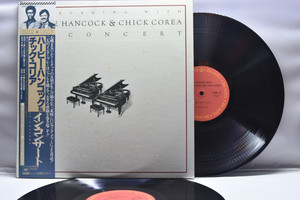 Herbie Hancock, Chick Corea [허비 행콕, 칙 코리아] - An evening with Herbie Hancockand Chick Corea ㅡ 중고 수입 오리지널 아날로그 LP