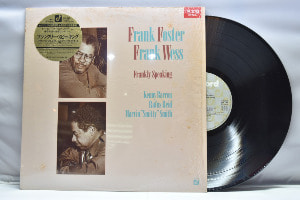 Frank Foster, Frank Wess [프랭크 웨스, 프랭크 포스터] - Frankly Speaking ㅡ 중고 수입 오리지널 아날로그 LP