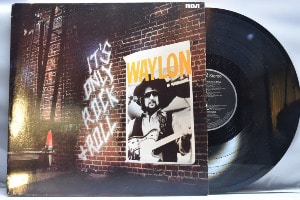 Waylon Jennings [웨일런 제닝스] - It&#039;s Only Rock &amp; Roll ㅡ 중고 수입 오리지널 아날로그 LP