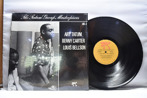 Art Tatum, Benny Carter, Louis Bellson [아트 테이텀, 베니 카터, 루이 벨슨] - The Tatum Group Masterpieces Vol.1 - 중고 수입 오리지널 아날로그 LP