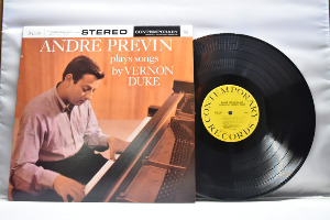 Andre Previn [앙드레 프레빈] - Andre Pevin plays Songs By Vernon Duke - 중고 수입 오리지널 아날로그 LP