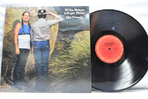 Willie Nelson &amp; Roger Miller - Old Friends ㅡ 중고 수입 오리지널 아날로그 LP