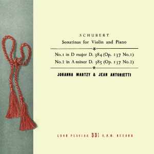 슈베르트 : 바이올린과 피아노를 위한 작품 전집 1집 [180g LP]