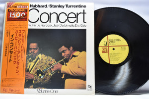 Freddie Hubbard , Stanley Turrentine - In Concert Volume One - 중고 수입 오리지널 아날로그 LP