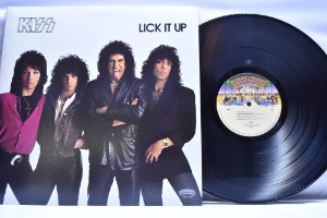 Kiss - Lick It Up ㅡ 중고 수입 오리지널 아날로그 LP