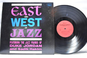 Duke Jordan and Sadik Hakim [듀크 조단] - East And West Of Jazz - 중고 수입 오리지널 아날로그 LP