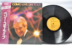 Perry Como [페리 코모] ‎- Perry Como Live On Tour - 중고 수입 오리지널 아날로그 LP