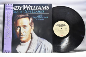 Andy Williams With The Royal Philharmonic Orchestra [앤디 윌리엄스] - Greatest Love Classics ㅡ 중고 수입 오리지널 아날로그 LP