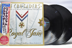 The Crusaders With B.B. King &amp; The Royal Philharmonic Orchestra [재즈 크루세이더즈, 비비킹] ‎- Royal Jam - 중고 수입 오리지널 아날로그 LP