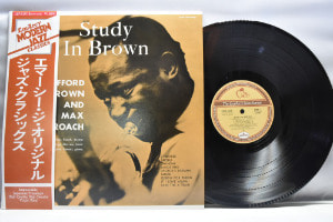 Clifford Brown And Max Roach [클리포드 브라운, 맥스 로치] - Study In Brown - 중고 수입 오리지널 아날로그 LP