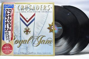 The Crusaders With B.B. King &amp; The Royal Philharmonic Orchestra [재즈 크루세이더즈, 비비 킹] ‎- Royal Jam - 중고 수입 오리지널 아날로그 LP