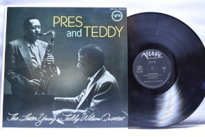 The Lester Young / Teddy Wilson Quartet [레스터 영, 테디 윌슨] - Pres And Teddy - 중고 수입 오리지널 아날로그 LP