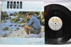 Sting [스팅]  - Love Is The Seventh Wave (New Mix) ㅡ 중고 수입 오리지널 아날로그 LP
