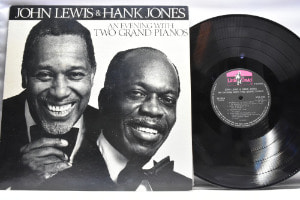 John Lewis &amp; Hank Jones [존 루이스, 행크 존스] ‎- An Evening With Two Grand Pianos - 중고 수입 오리지널 아날로그 LP