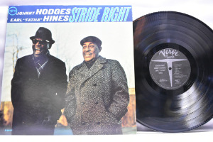 Johnny Hodges, Earl &quot;Fatha&quot; Hines [조니 호지스, 얼 하인즈] ‎- Stride Right - 중고 수입 오리지널 아날로그 LP