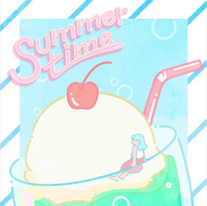Cinnamons / Evening Cinema - Summer Time / 冬のトキメキ (겨울의 설레임) [7인치 싱글 LP][한정반] - 일본 생산 한정반