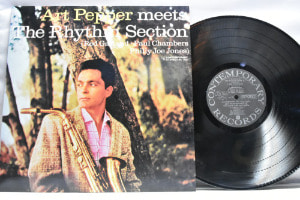 Art Pepper [아트 페퍼] ‎- Meets The Rhythm Section  - 중고 수입 오리지널 아날로그 LP