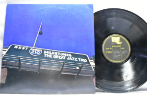 The Great Jazz Trio [그레이트 재즈 트리오,행크 존스] ‎- Milestones - 중고 수입 오리지널 아날로그 LP