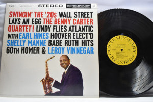 The Benny Carter Quartet [베니 카터] ‎- Swingin&#039; The &#039;20s (OJC) - 중고 수입 오리지널 아날로그 LP