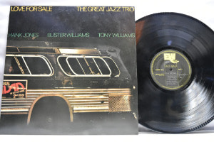 The Great Jazz Trio [그레이트 재즈 트리오,행크 존스] ‎- Love For Sale - 중고 수입 오리지널 아날로그 LP
