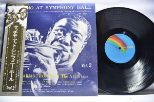 Louis Armstrong [루이 암스트롱] ‎- Satchmo At Symphony Hall Vol.2 - 중고 수입 오리지널 아날로그 LP