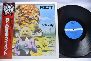 Riot [라이엇] - Rock City ㅡ 중고 수입 오리지널 아날로그 LP