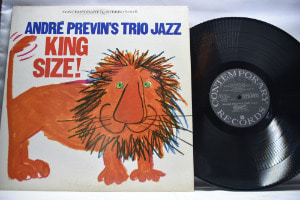 Andre Previn&#039;s Trio Jazz [앙드레 프레빈]‎ - King Size! - 중고 수입 오리지널 아날로그 LP