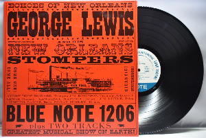 George Lewis [조지 루이스]- George Lewis And His New Orleans Stompers Volume 2 - 중고 수입 오리지널 아날로그 LP