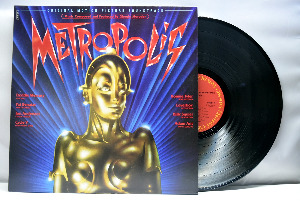 Giorgio Moroder, Freddy Mercury, Jon Anderson, etc [조르조 모로더, 프레디 머큐리, 존 앤더슨 등] ‎– Metropolis (Original Motion Picture Soundtrack)  ㅡ 중고 수입 오리지널 아날로그 LP