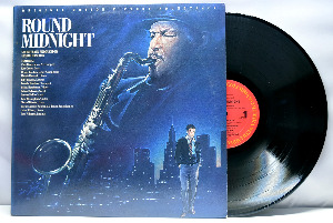 Herbie Hancock, Various [허비 행콕] – Round Midnight - Original Motion Picture Soundtrack - 중고 수입 오리지널 아날로그 LP