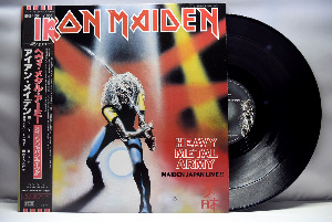 Iron Maiden [아이언 메이든] – Heavy Metal Army - Maiden Japan Live !! ㅡ 중고 수입 오리지널 아날로그 LP