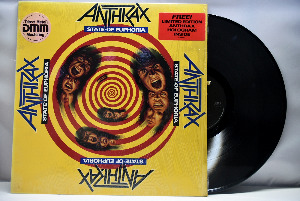 Anthrax [앤트랙스] – State Of Euphoria ㅡ 중고 수입 오리지널 아날로그 LP