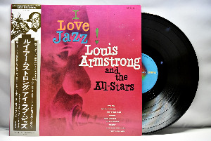 Louis Armstrong And The All-Stars [루이 암스트롱] – I Love Jazz! - 중고 수입 오리지널 아날로그 LP